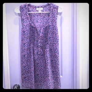 Motherhood Maternity Floral Sleeveless Top